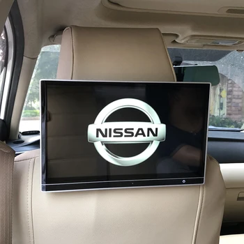 12,5-Calowy Samochodowy Wyświetlacz Monitor Ekran TV Android 10,0 Zagłówek DVD, Odtwarzacz wideo Dla Systemu Rozrywki Tylnego Siedzenia Nissan Patrol