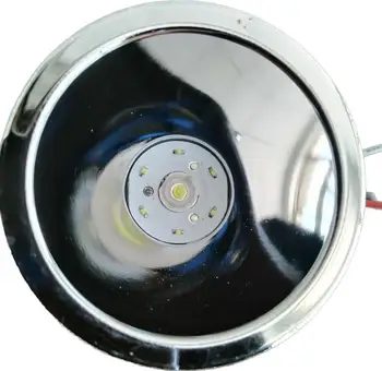 56 mm Biały 12000-15000 DO LED Reflektor górniczy wyciąg szybowy Lampa Przenośna Światło Aluminiowa Latarka Światło Wysoki/Niski