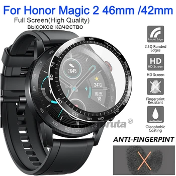 Huawei Honor Watch Magic 2 46 mm 42 mm Folia Ochronna Dla Ekranu 3D Zakrzywione Zegar GS3 Pełna Powłoka Ochronna Z Miękkiego Szkła Hartowanego