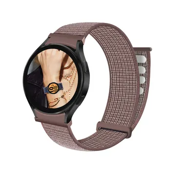 Nylonowa zawias Do Samsung Galaxy Watch 4 classic 46 mm 42 mm pasek do inteligentnych godzin Sportowy 20 mm Pasek Bransoletka Galaxy Watch 4 44 mm 40 mm Pasek