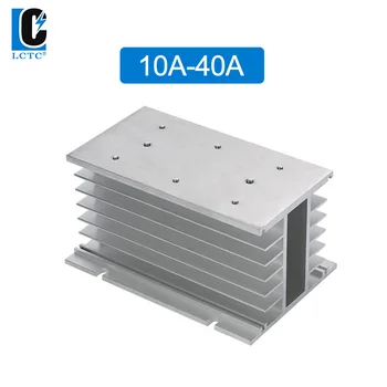 150*100*80 mm 10-120A jednofazowe твердотельное przekaźnik SSR radiator Aluminiowy radiator 25A 40A 50A 60A 80A 100A