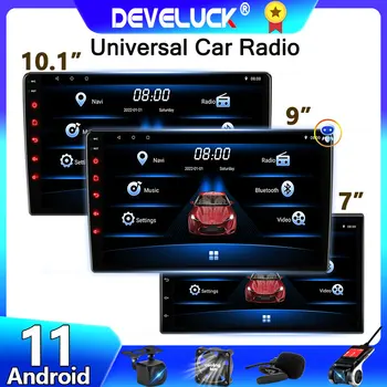 2din z systemem Android 11 Uniwersalne radio Samochodowe do Nissan, Kia, Honda, Toyota, VW Multimedialny Odtwarzacz wideo Carplay GPS Navigaion 7/9/10 