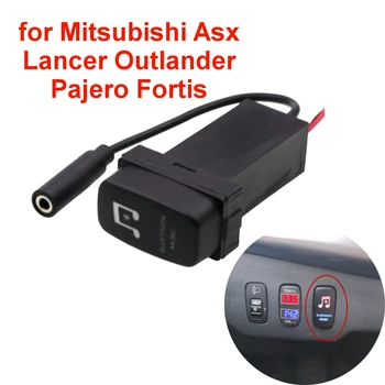 AUX Wyjście Samochodowy Bluetooth Music Adapter Moduł Panel Instalacja do Mitsubishi Lancer Outlander Asx Fortis Pajero