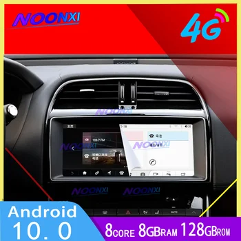 Carplay Auto Android 10 8 + 128 g Ekran Systemu Do Jaguar F-Pace Fpace X761 Samochodowy Odtwarzacz Multimedialny Stereo GPS DVD Radio Nawigacja