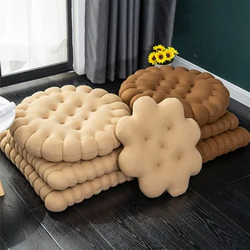 Gruba pluszowe poduszki na ciasteczka, biuro siedzący tryb poduszka, siedzi na ziemi, przez cały ładny pokrowiec na kanapie, etui na kanapie