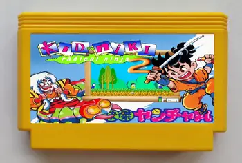 Gry kaseta Kid Niki 2 w języku angielskim dla konsoli NES/FC