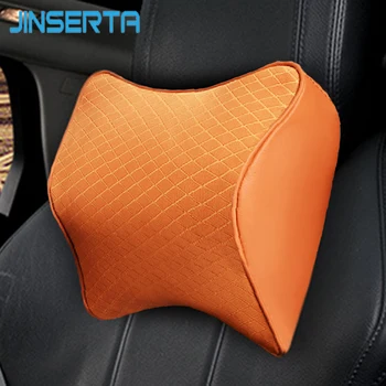 JINSERTA Space Memory Foam Poduszka Na Szyję Fotelik Poduszka Dla Wsparcia Głowy Poduszka Podróżna Wygodny Zagłówek akcesoria samochodowe