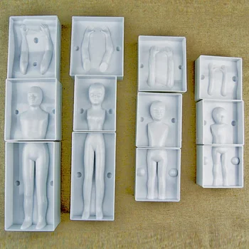 Krówka 3D Ludzie Ciasto Figurka Formy Rodzinny Zestaw Ludzkiego Ciała Ozdoby Formy do Tworzenia Mężczyzn Kobiet Dzieci Dziewczynka Chłopiec