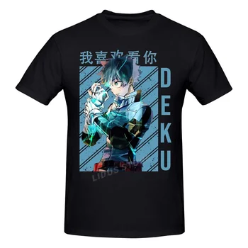My Hero Academia Deku Boku No Hero Academia Japońska Anime t-shirt Odzież w stylu Harajuku Bawełniane Bluzy Graficzny t-Shirt t-Shirt