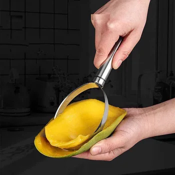 przybory kuchenne narzędzia mango kiwi maszyna do cięcia owoców separator masy овощечистка gadżety kuchenne ze stali nierdzewnej овощечистка owoców