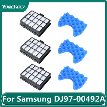 Samsung DJ97-00492A SC6520/30/40/50/60/70/80/90 SC65/68 Odkurzacz HEPA Filtr Siatkowy Filtr Wymienne Akcesoria