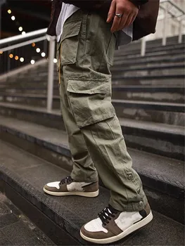 Spodnie cargo Męskie 2021 Hip-hop Meble Ubrania Do Biegania Modne Spodnie dresowe Fitness Dorywczo Sportowe Spodnie Do Biegania Męskie Spodnie