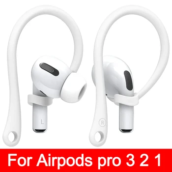 Sportowe Silikonowe Wkładki haki do Apple AirPods pro, Akcesoria, Ochrona przed upadkiem, Słuchawki Bluetooth dla airpod 2 3 Uchwyt do Airpods 3 2 1