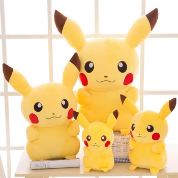 TAKARA TOMY Pokemon Pikachu Zabawki Pluszowe misie Film Pikachu Anime Lalki NOWA Japonia Urodziny Prezenty dla Dzieci
