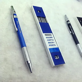 Uchwyt 2,0 mm Prosty mechaniczny ołówek do korekcji postawy, Automatyczny Ołówek Do Rysowania, Szkicowania, Wpisów, Kolorowy ołówek