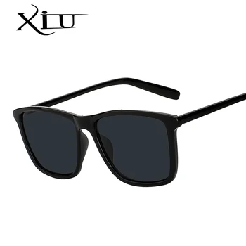XIU marka klasyczne kwadratowe okulary w stylu steampunk dla mężczyzn na świeżym powietrzu czarne okulary dla kobiet marki designerskie buty retro gafas de sol