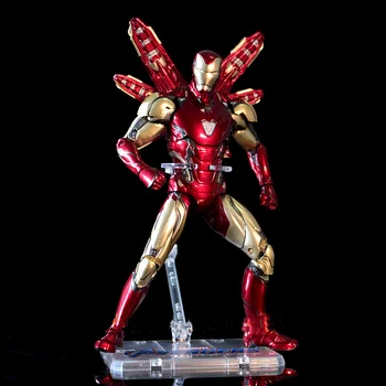 Zabawki Disney Marvel Avengers 4 MK85 Iron Man Pepper Para Walki Odzież Ruchoma Figurka Model Zabawki z Podarunkowej Skrzynią